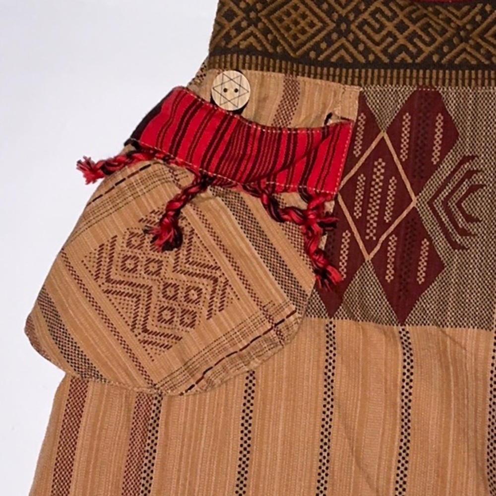 Bohemian Patterned Harem Pants - image 7